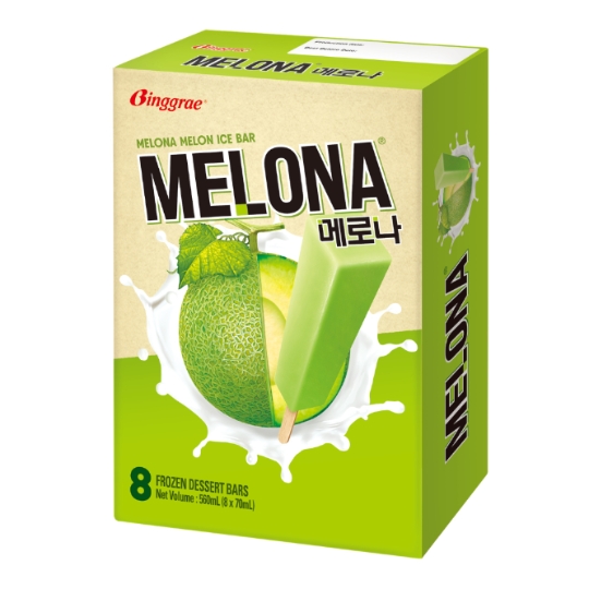 Sorbets Bâtonnets Melon BINGGRAE