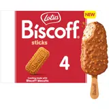 Glaces Bâtonnets Caramel Biscuits Caramélisés Biscoff LOTUS