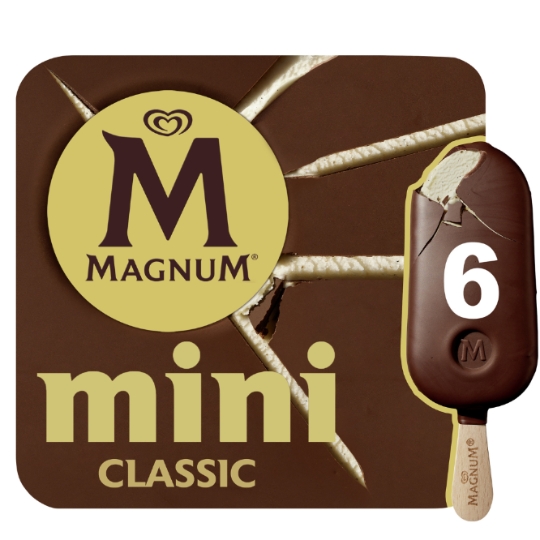 Glaces Bâtonnets Mini Vanille Chocolat Classic MAGNUM