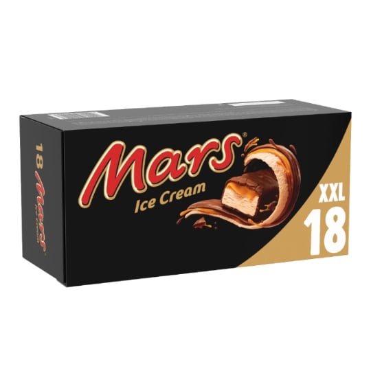 Barres Glacées Chocolat Caramel MARS