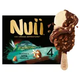 Glaces Bâtonnets Vanille Amandes NUII