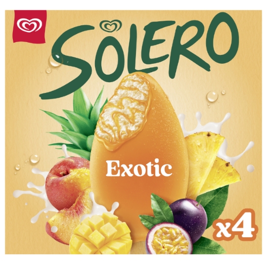 Glaces Bâtonnets Fruits Exotiques SOLERO