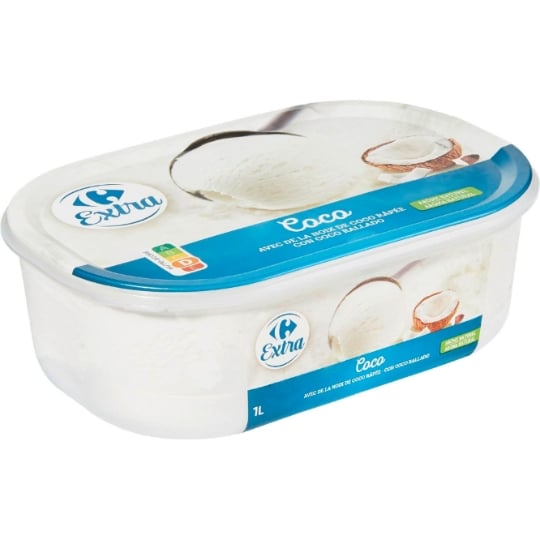 Glace en Bac Coco CARREFOUR EXTRA