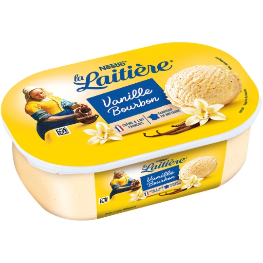 Glace en Bac Vanille Bourbon LA LAITIERE