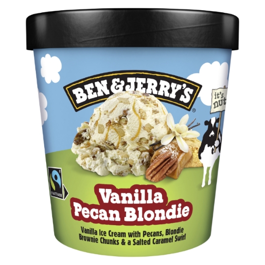 Glace en Pot Vanille Noix de Pécan et Blondie BEN & JERRY'S