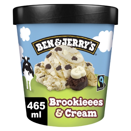 Glace en Pot Vanille Brownie et Cookie BEN & JERRY'S