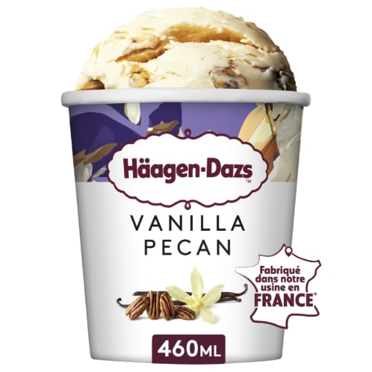 Glace en Pot Vanille Noix de Pécan HAAGEN-DAZS