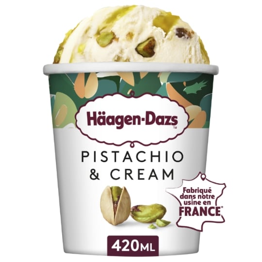 Glace en Pot Pistache Crème HAAGEN-DAZS