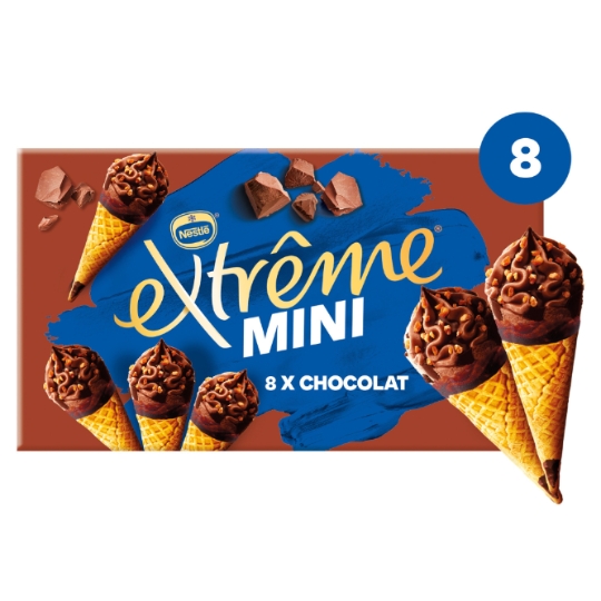Glaces Cônes Chocolat EXTREME