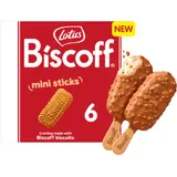 Glaces Bâtonnets Mini Caramel Biscuits Caramélisés Biscoff LOTUS