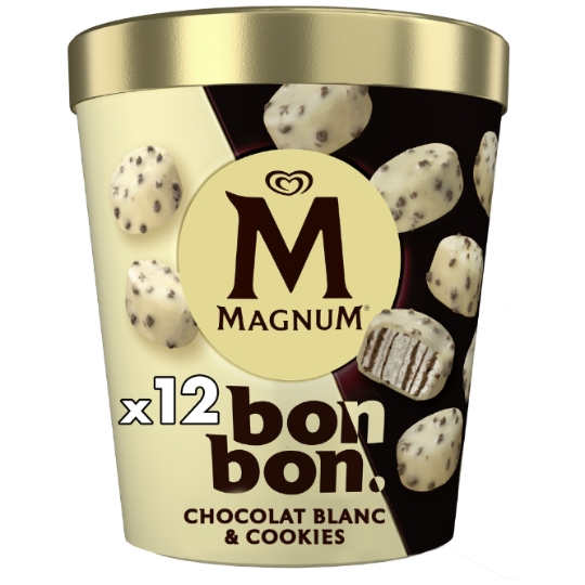 Bouchées Glacées Chocolat Blanc Cookies MAGNUM