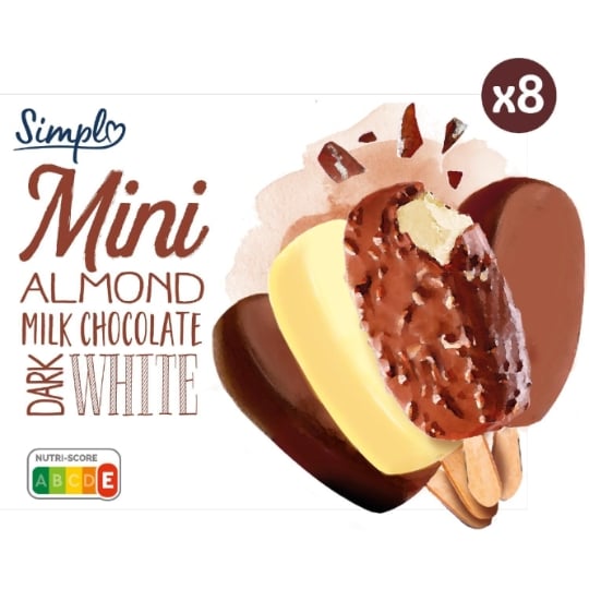 Glaces Bâtonnets Mini Assortiment SIMPL