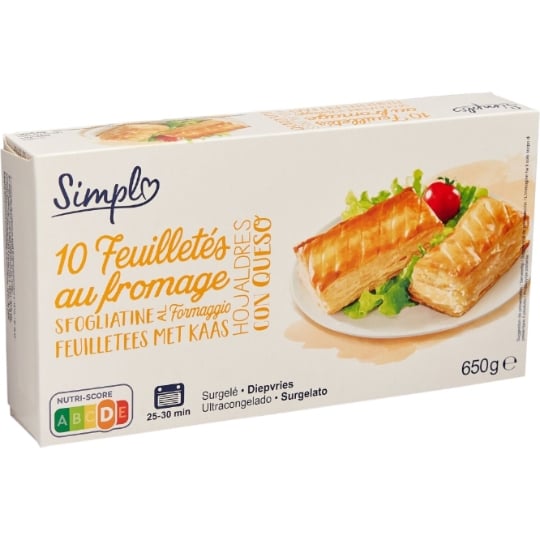 Feuilletés au fromage SIMPL
