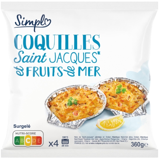 Coquilles Fruits de Mer SIMPL