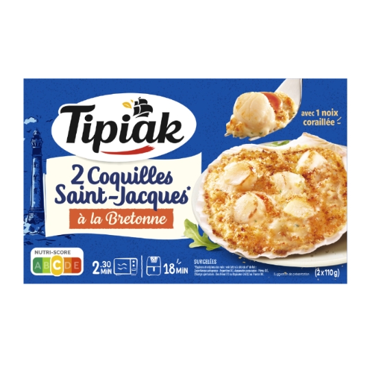 Coquilles St-Jacques à la Bretonne TIPIAK