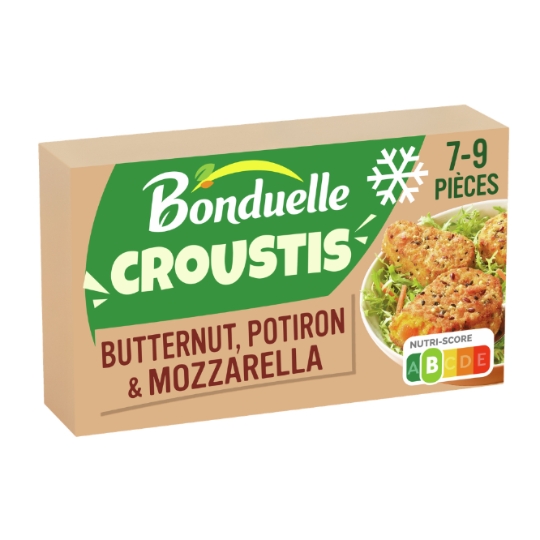 Croustis de légumes butternut et potiron BONDUELLE