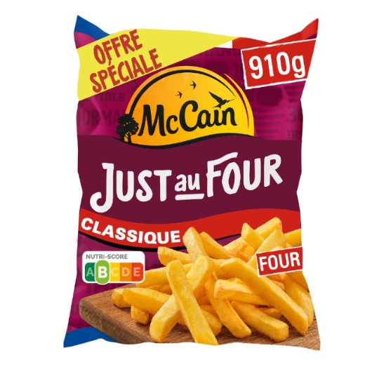 Frites Classique Just au Four MCCAIN