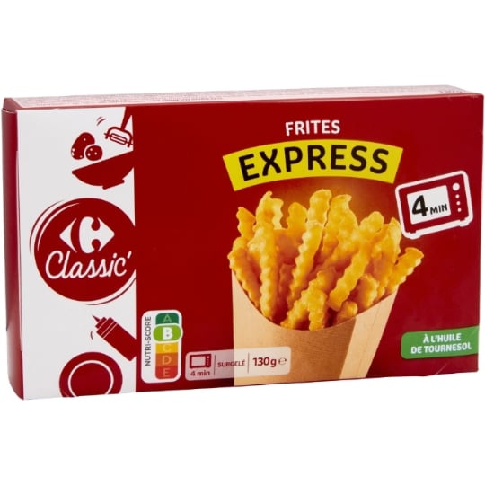 Frites express 4 min CARREFOUR CLASSIC'