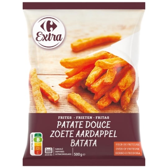 Frites patate douce CARREFOUR EXTRA