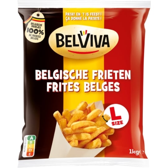Frites Belges Size L BELVIVA