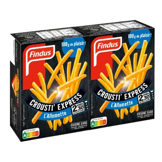 Frites crousti express l'allumette FINDUS