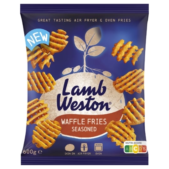 Frites Waffle Assaisonnées LAMB WESTON