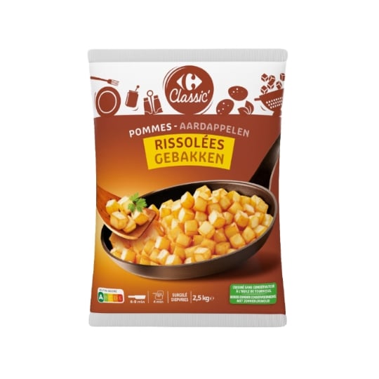 Pommes rissolées CARREFOUR CLASSIC'