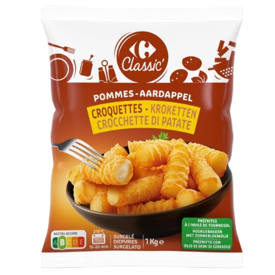 Pommes croquettes CARREFOUR CLASSIC'