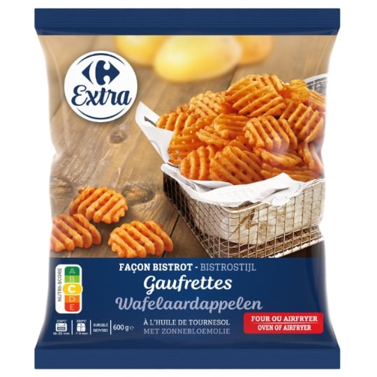 Pommes gaufrettes four CARREFOUR EXTRA