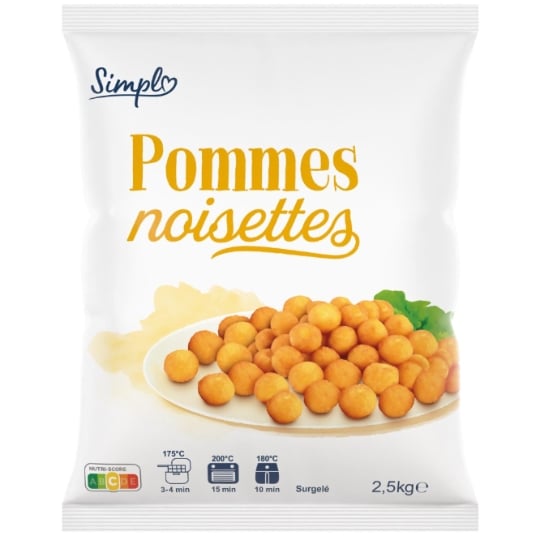 Pommes noisettes SIMPL