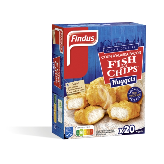 Nuggets Fish and Chips MSC Extra Croustillant FINDUS