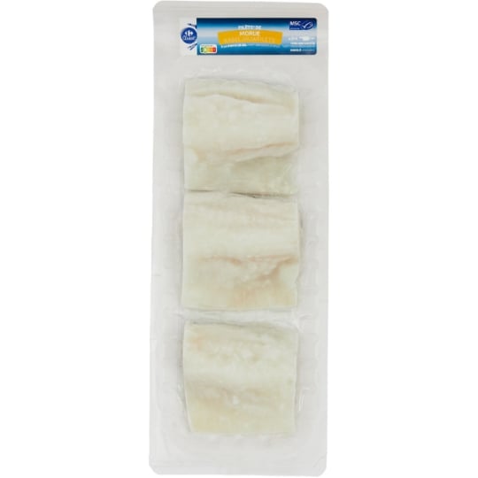 Filets de morue MSC CARREFOUR CLASSIC'