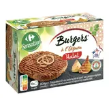 Burgers à l'Oignon Halal CARREFOUR SENSATION