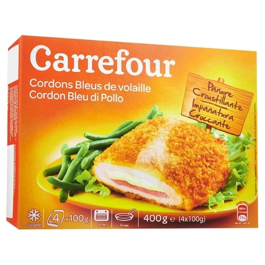 Cordons bleus de volaille CARREFOUR CLASSIC'