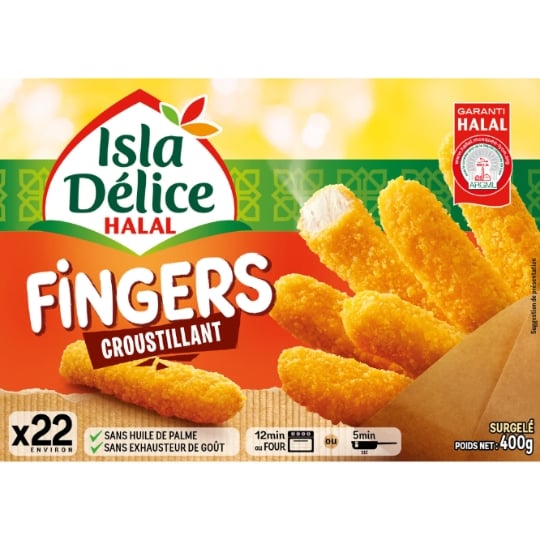 Bâtonnets de poulet croustillants Halal ISLA DELICE