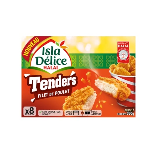 tenders filets de poulet Halal ISLA DELICE