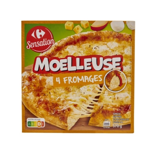 Pizza 4 Fromages CARREFOUR SENSATION