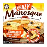 Pizza 3 fromages LA PIZZA DE MANOSQUE