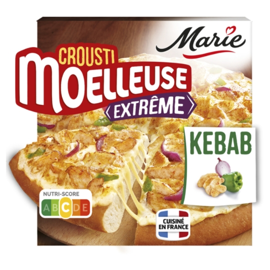 Pizza poulet épicé kebab Crousti Moelleuse MARIE