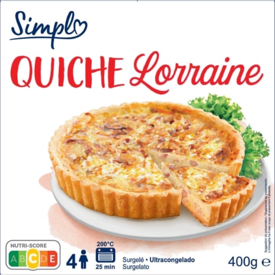 quiche lorraine SIMPL