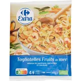 Plat cuisiné tagliatelles fruits de mer CARREFOUR EXTRA