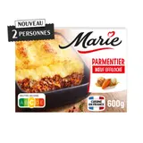 Plat Préparé Parmentier Bœuf Effiloché MARIE