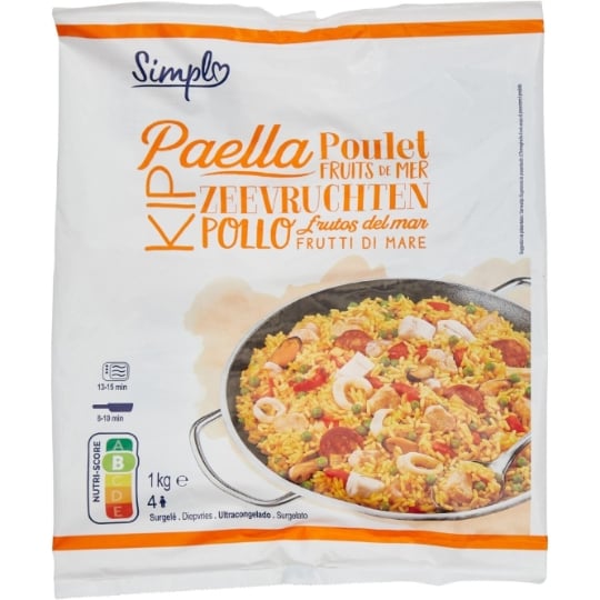 Plat cuisiné Paëlla SIMPL