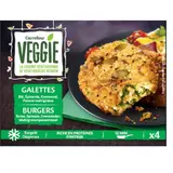 Galettes blé, épinards, emmental CARREFOUR VEGGIE