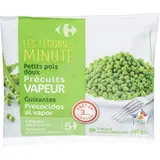 Petits pois doux précuits vapeur CARREFOUR