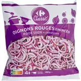 Oignons rouges émincés CARREFOUR CLASSIC'