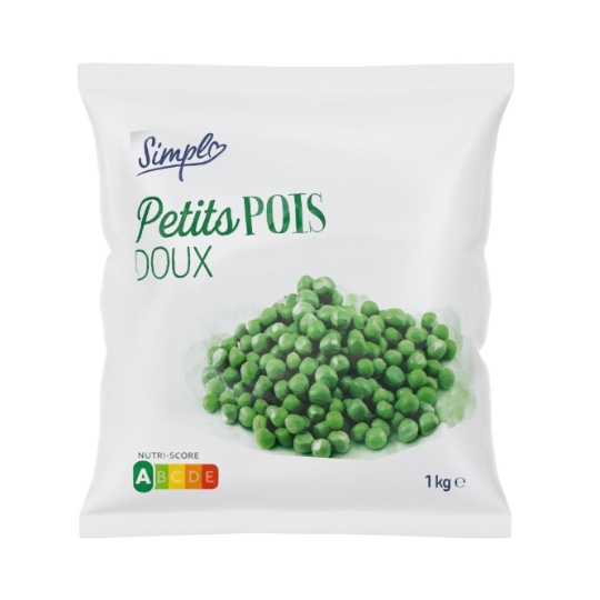 Petits pois doux surgelés CARREFOUR SIMPL