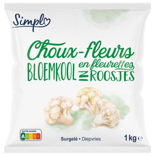 Choux-fleurs en fleurettes SIMPL
