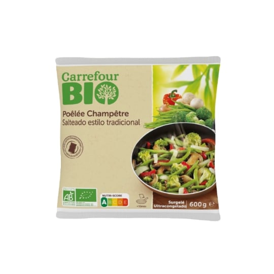 Légumes cuisinés bio poêlée champêtre CARREFOUR BIO