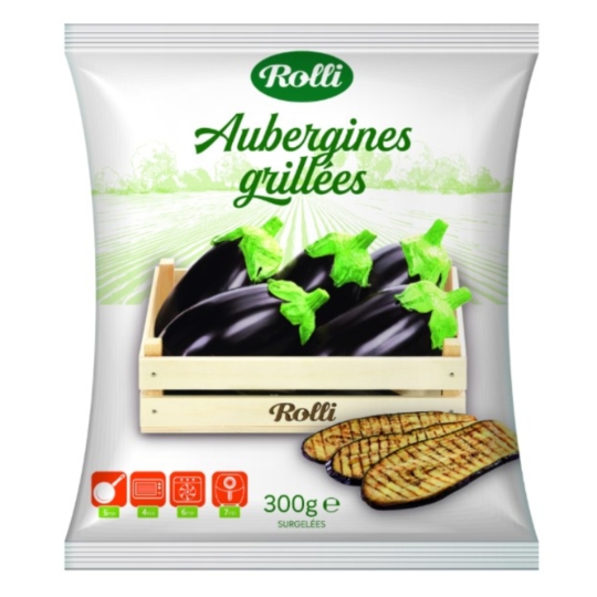 Aubergines Grillées Surgelées ROLLI